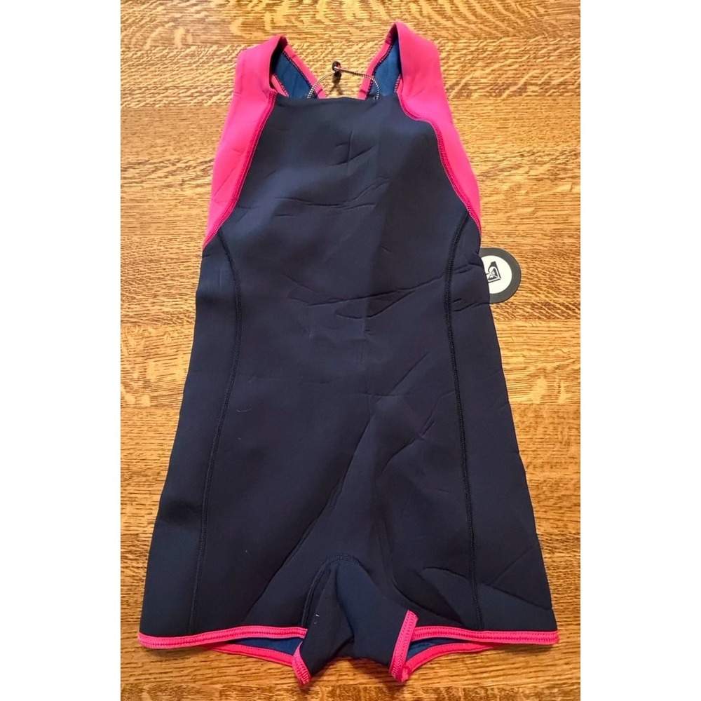 NWT Roxy Out the Back J Wetsuit Women's‎ Large Pink Grey One Piece Surf